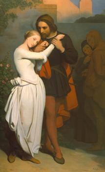 阿裡 謝弗 Faust and Marguerite in the Garden 阿裡 謝弗 Faust and Marguerite in the Garden